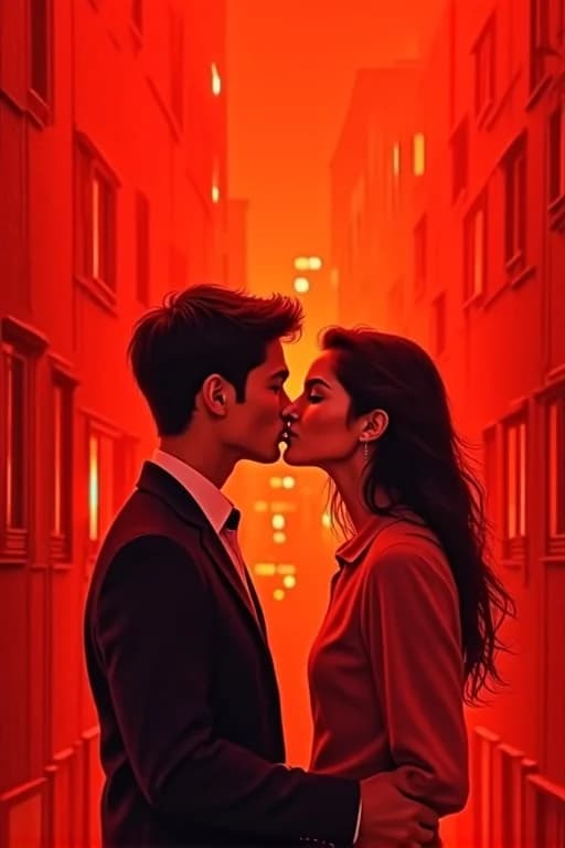 Nụ Hôn Cháy Bỏng - Cover image