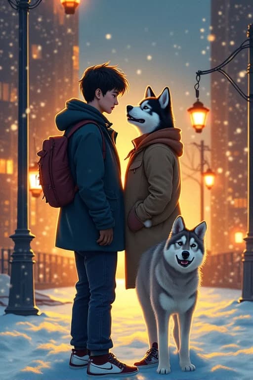 Sau Khi Biến Thành Husky Của Tình Địch Lạnh Lùng - Cover image