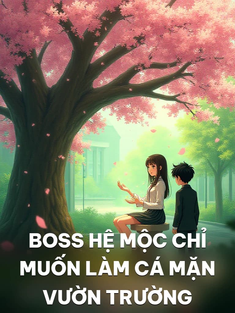 Boss Hệ Mộc Chỉ Muốn Làm Cá Mặn Vườn Trường - Cover image