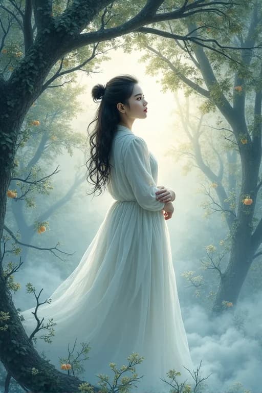 Ta Xuyên Sách Trở Thành Quả Dưới Tán Cây Trường Sinh - Cover image