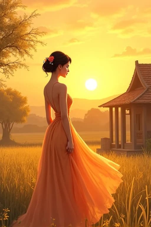 Thiên Kim Giả Về Làm Hoa Khôi Của Thôn - Cover image