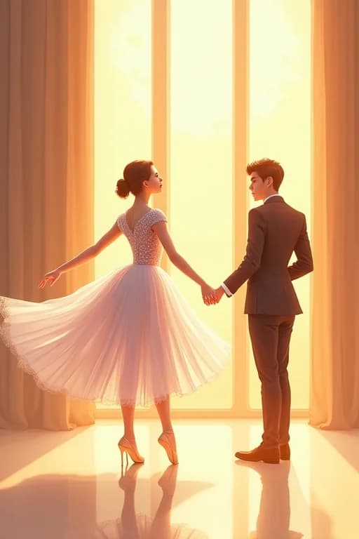 Thiếu Nữ Ballet - Ngã Thị Đại Vương - Cover image