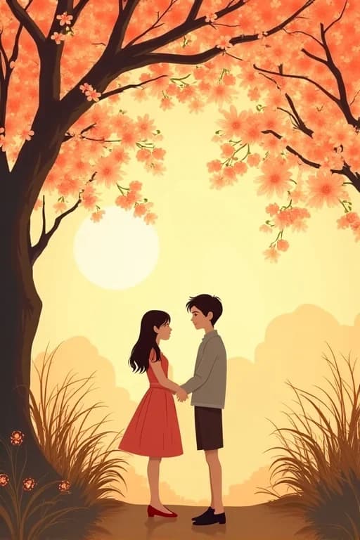 "Tớ Yêu Cậu" Dưới Tán Cây Anh Đào - Cover image