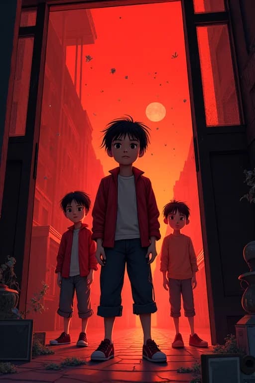 Ba Tiểu Ác Ma, Hãy Để Cha Yên!! - Cover image