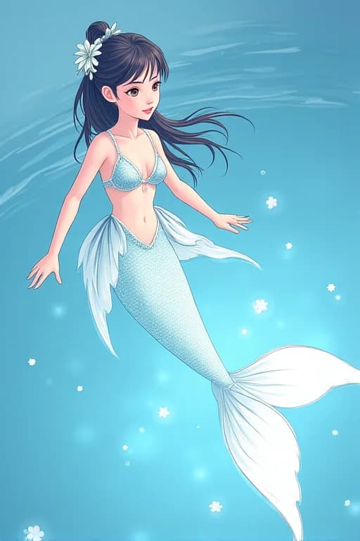 Bé Nhân Ngư Cậu Ấy Siêu Ngoan - Cover image