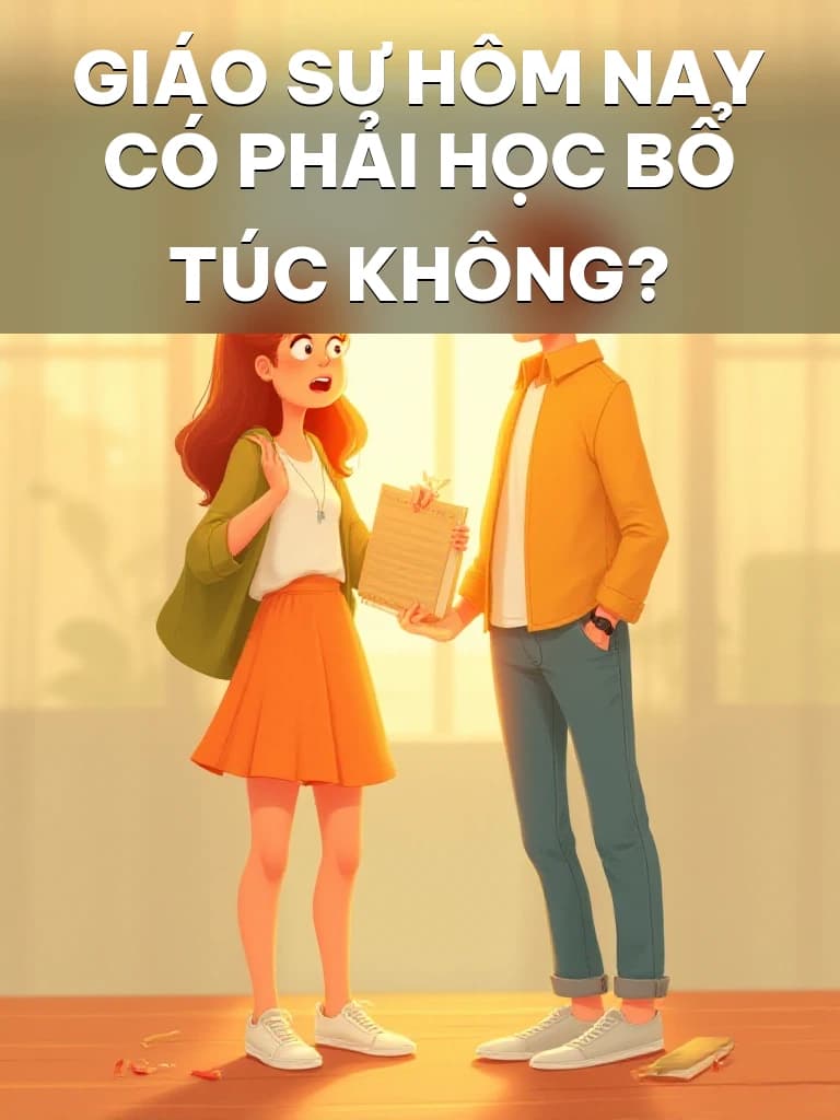 Giáo Sư Hôm Nay Có Phải Học Bổ Túc Không? - Cover image