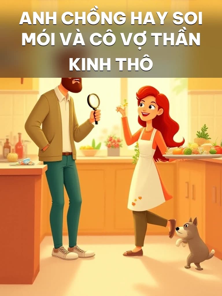 Anh Chồng Hay Soi Mói Và Cô Vợ Thần Kinh Thô - Cover image