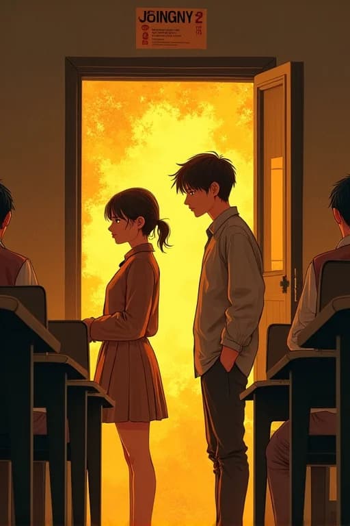 Crush Bạn Cùng Bàn Cũ - Cover image