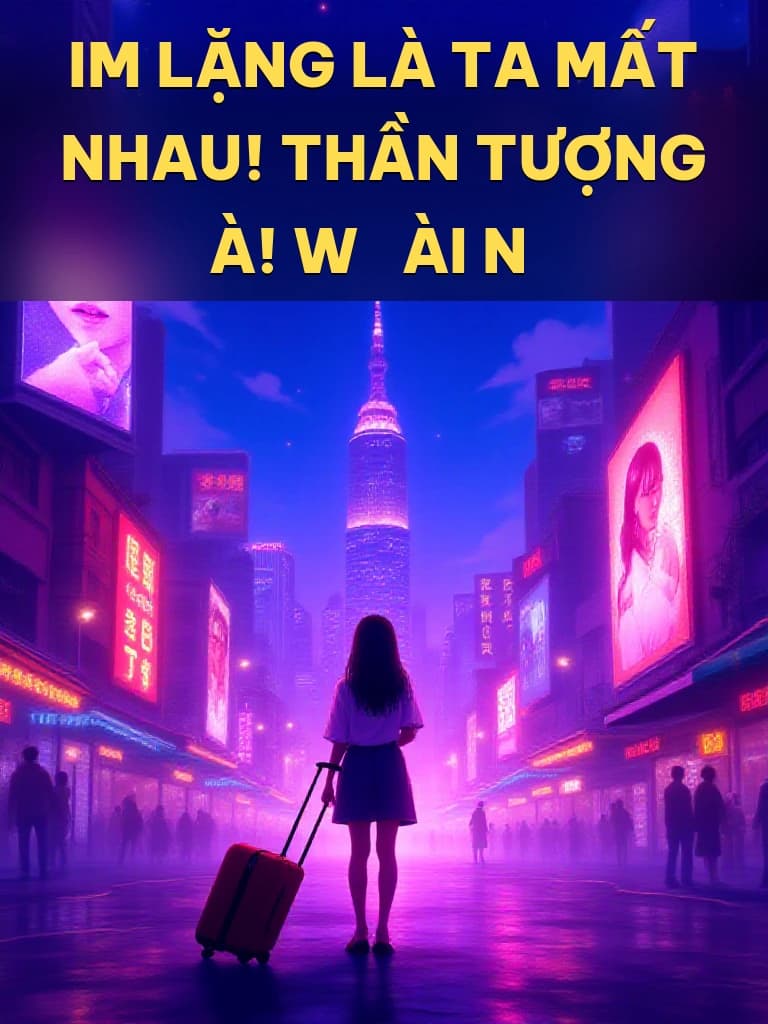 Im Lặng Là Ta Mất Nhau! Thần Tượng À! Wǒ Ài Nǐ - Cover image