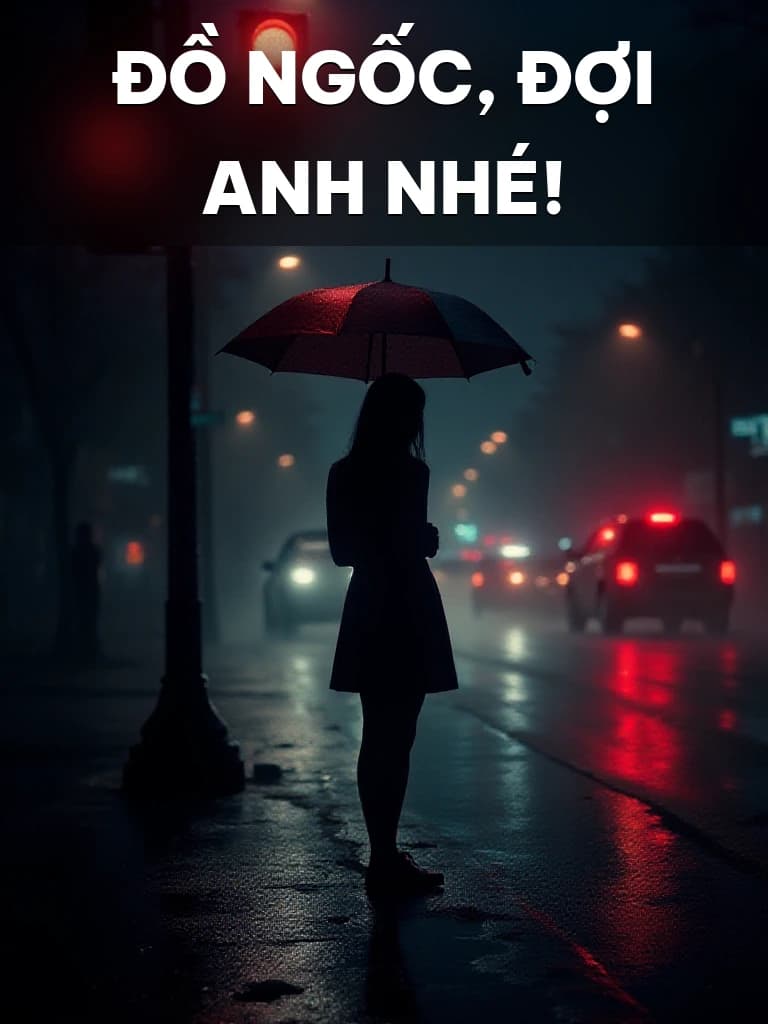 Đồ Ngốc, Đợi Anh Nhé! - Cover image