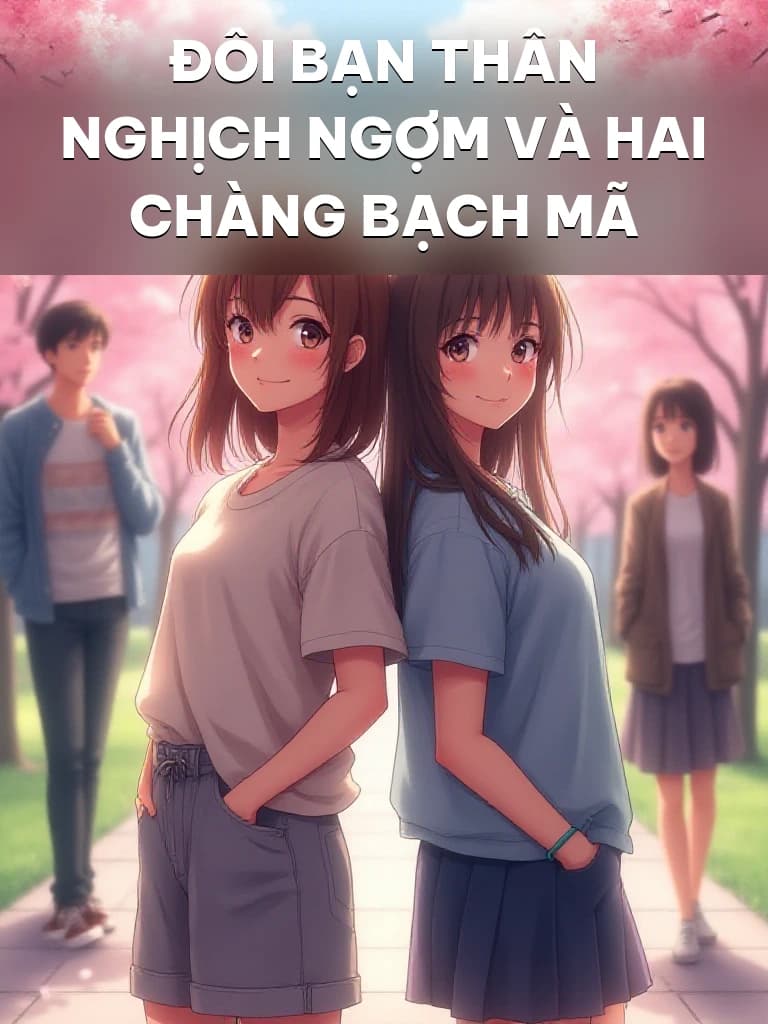Đôi Bạn Thân Nghịch Ngợm Và Hai Chàng Bạch Mã - Cover image