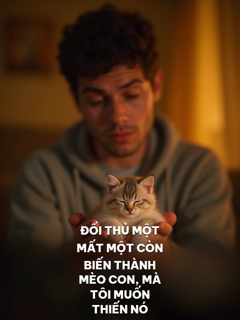 Đối Thủ Một Mất Một Còn Biến Thành Mèo Con, Mà Tôi Muốn Thiến Nó - Cover image