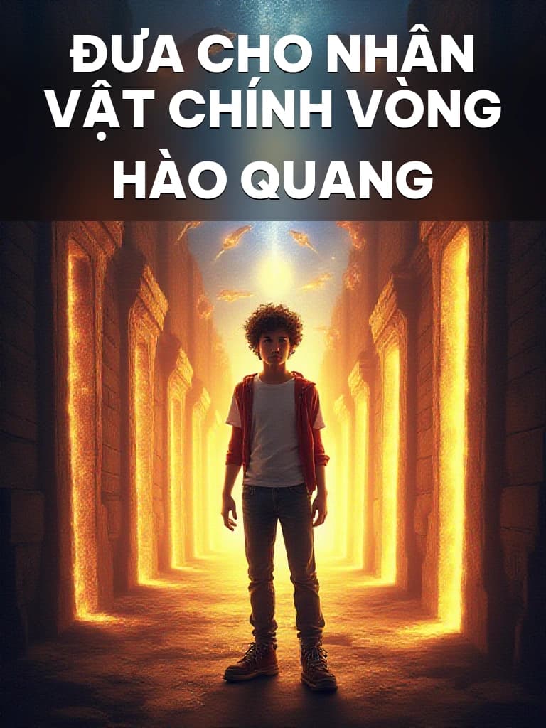Đưa Cho Nhân Vật Chính Vòng Hào Quang - Cover image