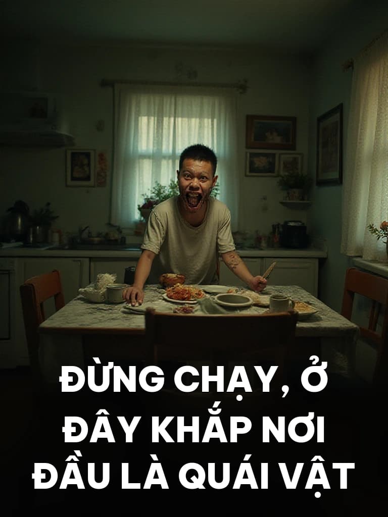 Đừng Chạy, Ở Đây Khắp Nơi Đầu Là Quái Vật - Cover image