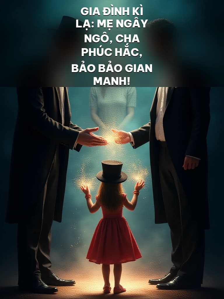 Gia Đình Kì Lạ: Mẹ Ngây Ngô, Cha Phúc Hắc, Bảo Bảo Gian Manh! - Cover image