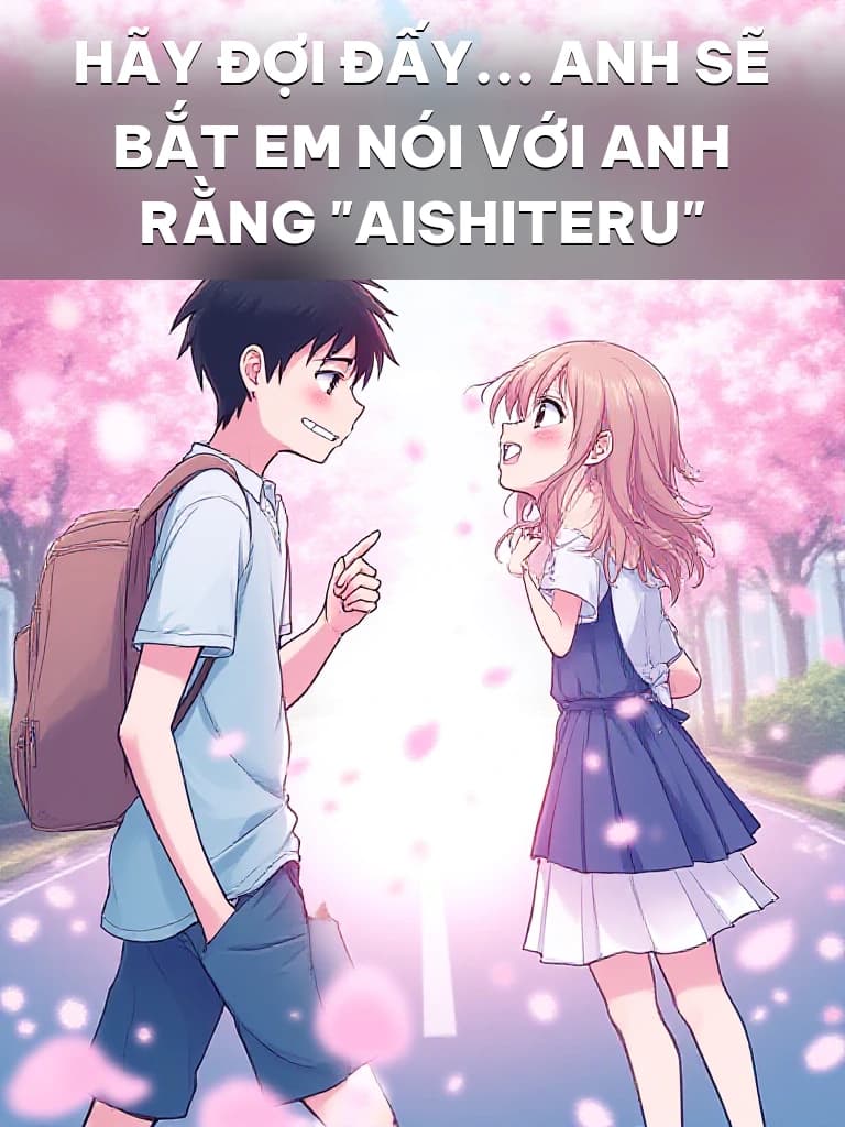 Hãy Đợi Đấy... Anh Sẽ Bắt Em Nói Với Anh Rằng "Aishiteru" - Cover image