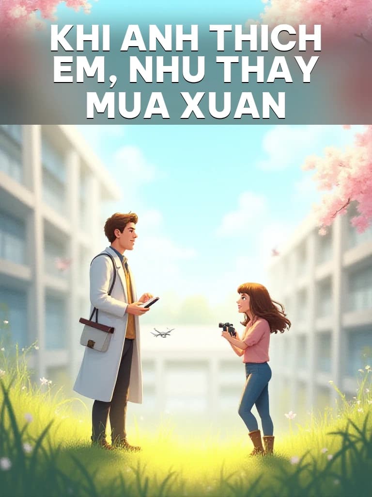 Khi Anh Thích Em, Như Thấy Mùa Xuân - Cover image