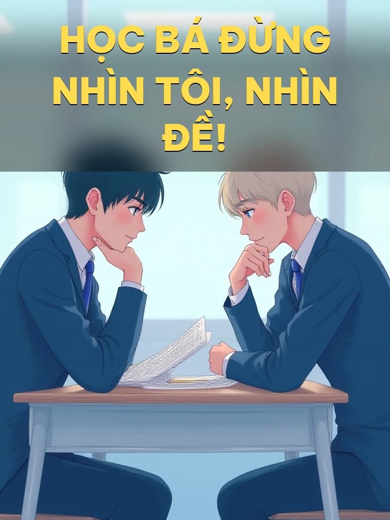 Học Bá Đừng Nhìn Tôi, Nhìn Đề! - Cover image