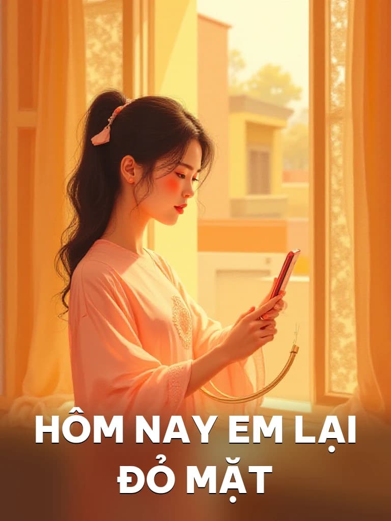 Hôm Nay Em Lại Đỏ Mặt - Cover image