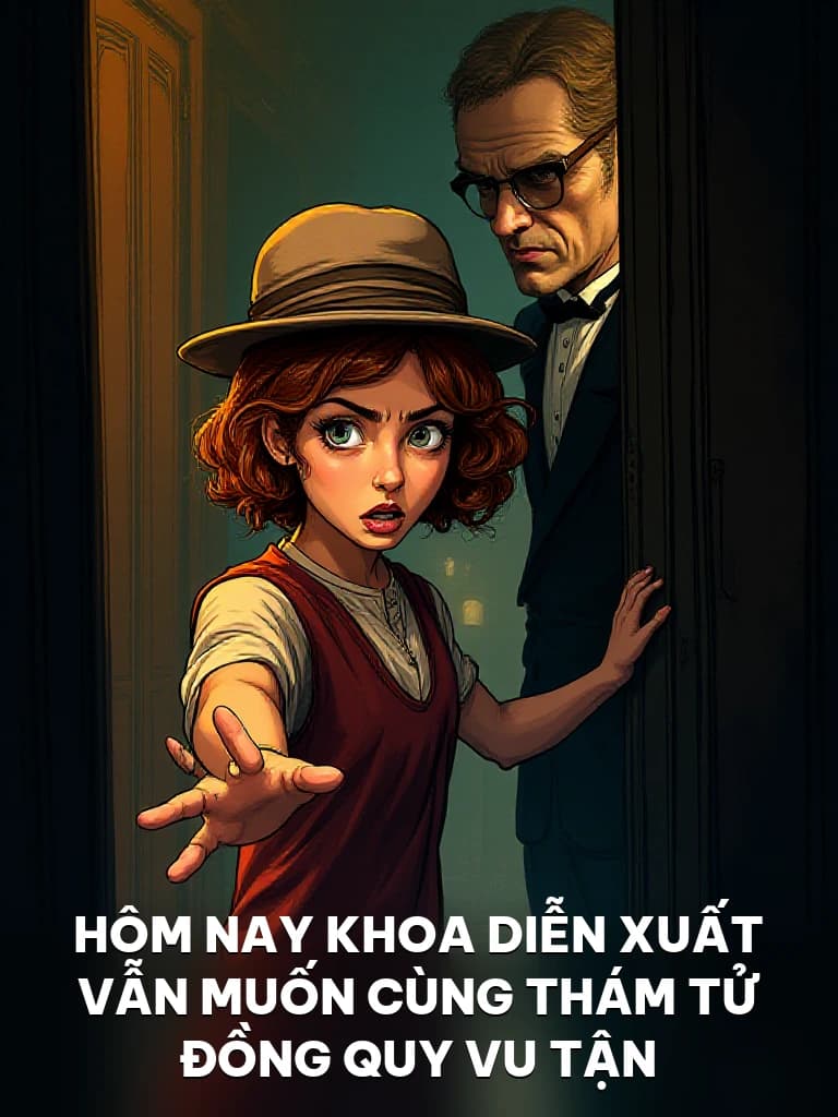 Hôm Nay Khoa Diễn Xuất Vẫn Muốn Cùng Thám Tử Đồng Quy Vu Tận - Cover image