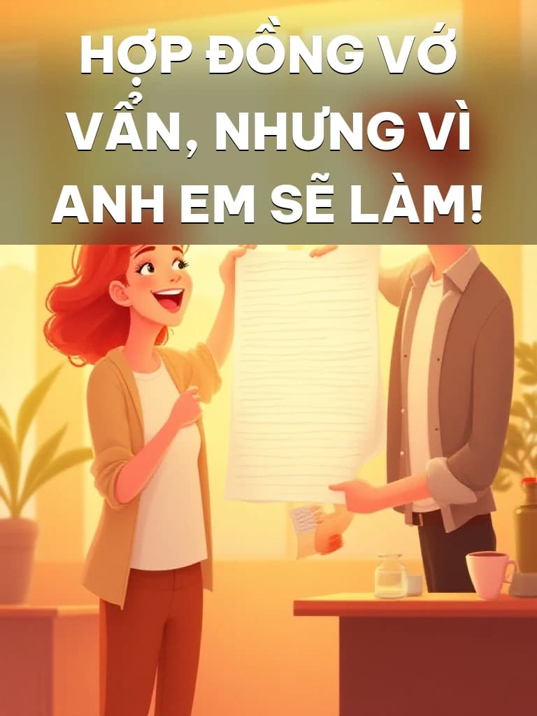 Hợp Đồng Vớ Vẩn, Nhưng Vì Anh Em Sẽ Làm! - Cover image