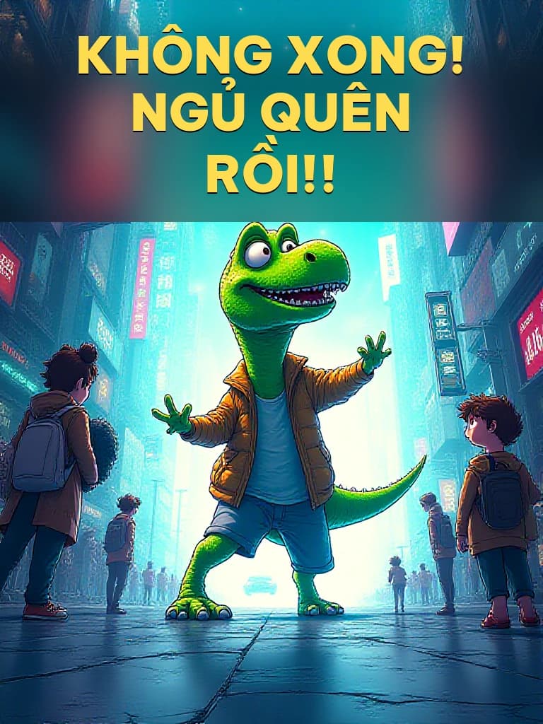 Không Xong! Ngủ Quên Rồi!! - Cover image