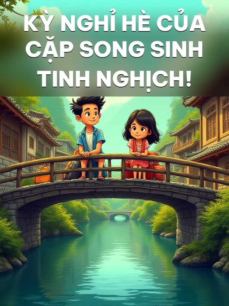 Kỳ Nghỉ Hè Của Cặp Song Sinh Tinh Nghịch! - Cover image