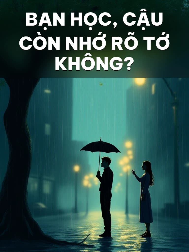 Bạn Học, Cậu Còn Nhớ Rõ Tớ Không? - Cover image
