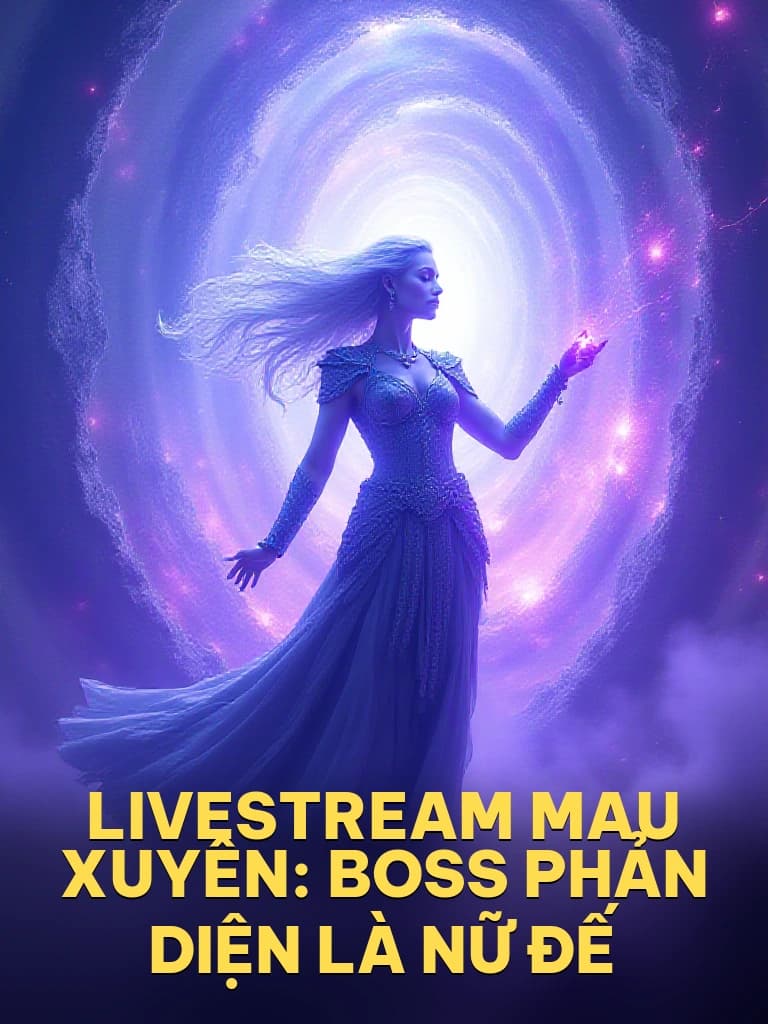 Livestream Mau Xuyên: Boss Phản Diện Là Nữ Đế - Cover image