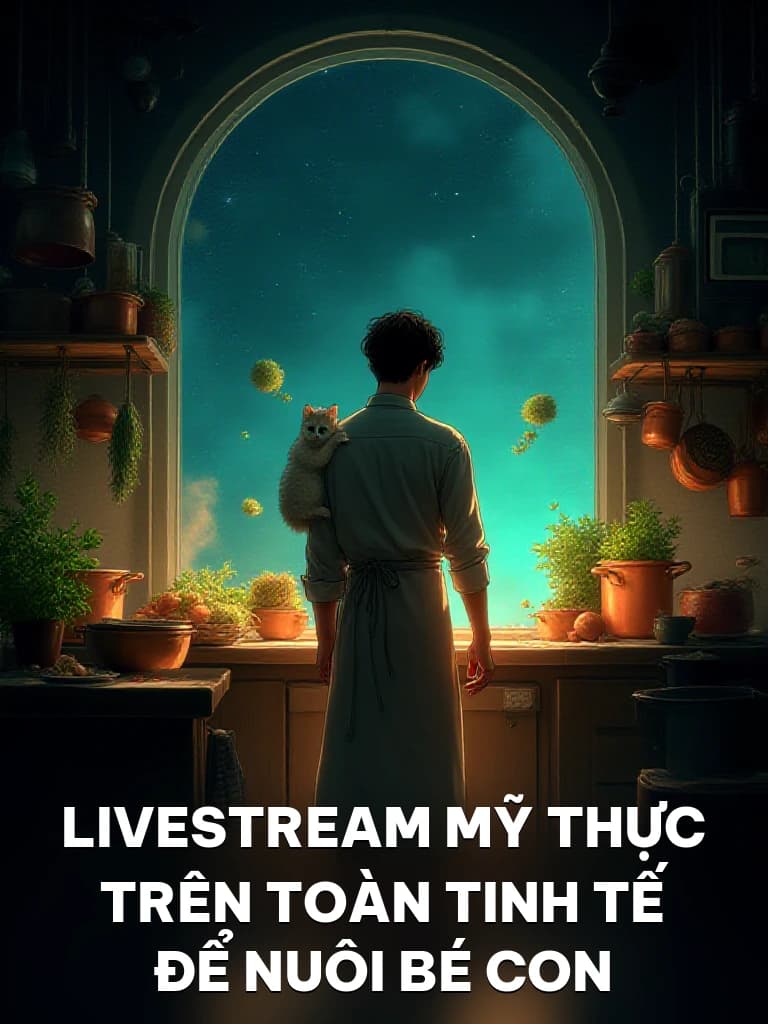 LiveStream Mỹ Thực Trên Toàn Tinh Tế Để Nuôi Bé Con - Cover image