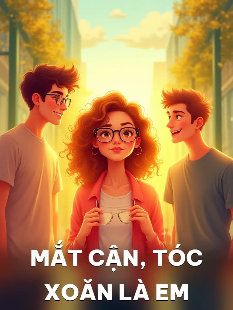Mắt Cận, Tóc Xoăn Là Em - Cover image