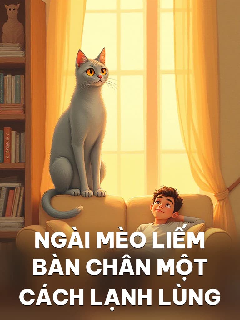 Ngài Mèo Liếm Bàn Chân Một Cách Lạnh Lùng - Cover image