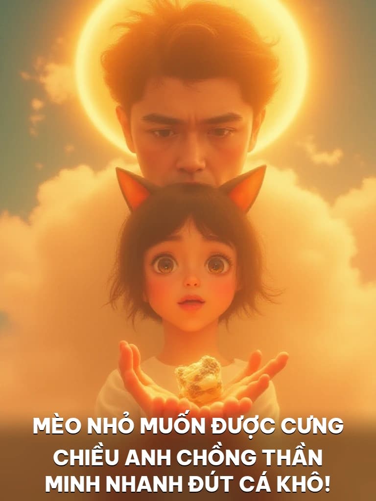 Mèo Nhỏ Muốn Được Cưng Chiều Anh Chồng Thần Minh Nhanh Đút Cá Khô! - Cover image