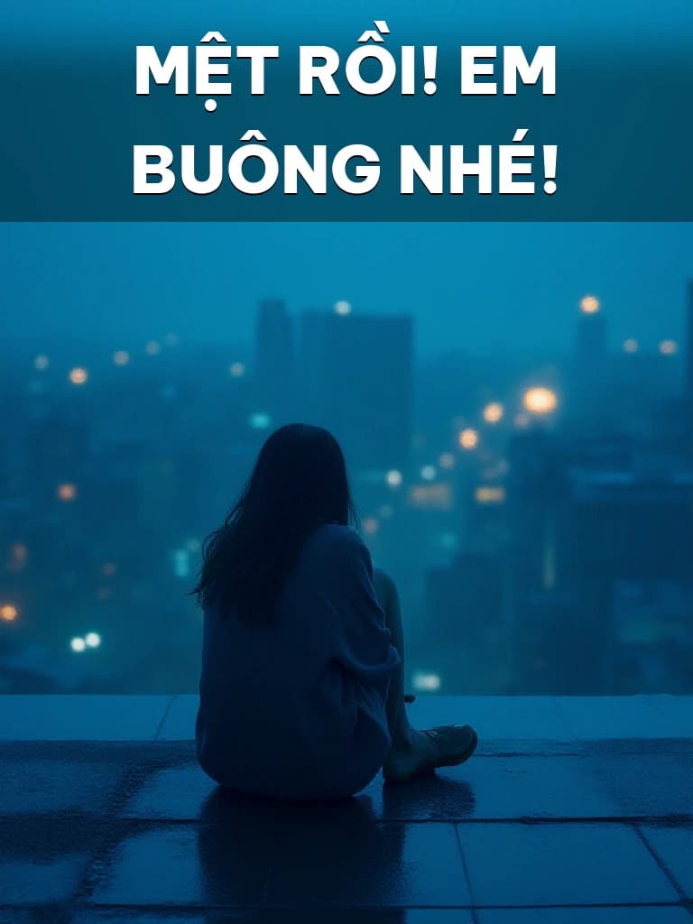 Mệt Rồi! Em Buông Nhé! - Cover image