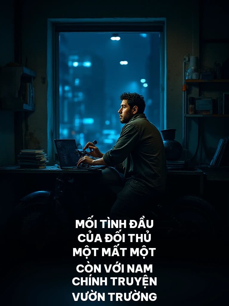 Mối Tình Đầu Của Đối Thủ Một Mất Một Còn Với Nam Chính Truyện Vườn Trường - Cover image