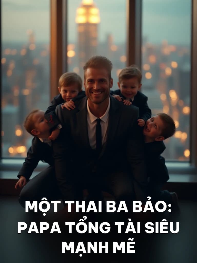 Một Thai Ba Bảo: Papa Tổng Tài Siêu Mạnh Mẽ - Cover image