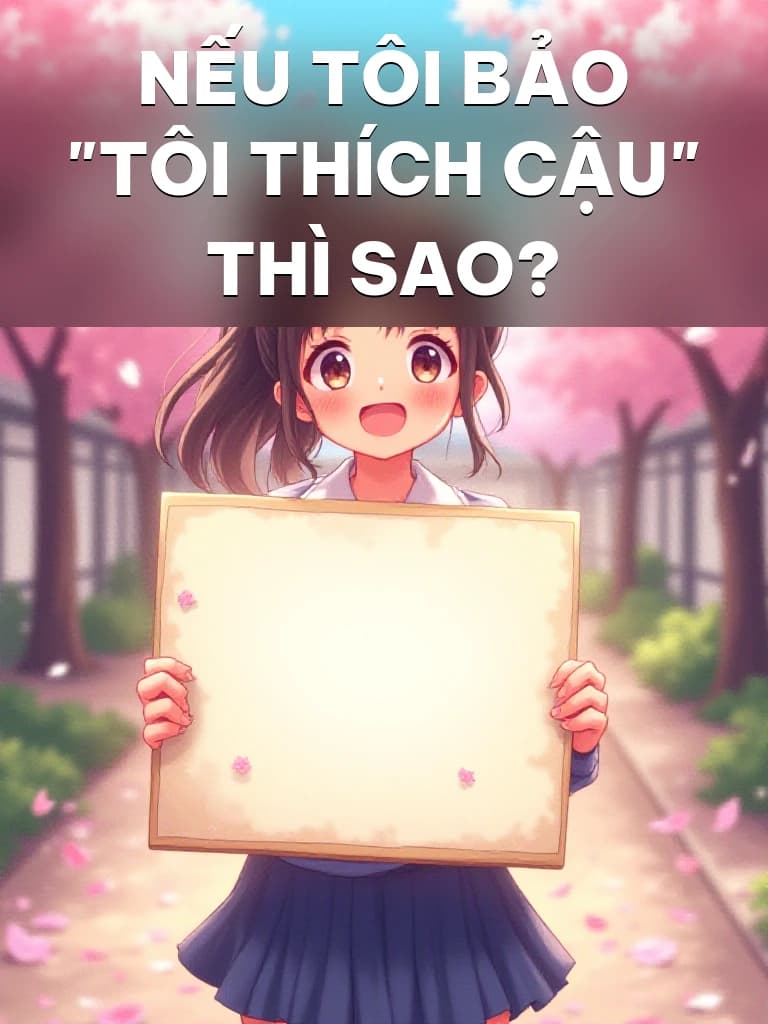 Nếu Tôi Bảo "Tôi Thích Cậu" Thì Sao? - Cover image