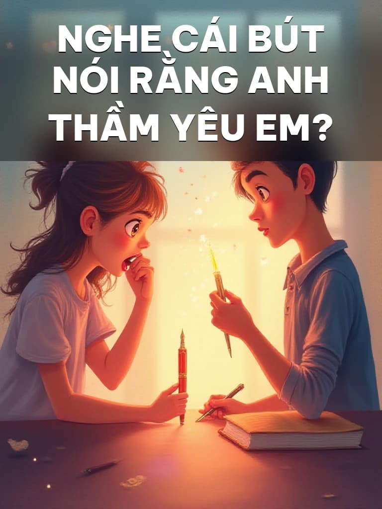 Nghe Cái Bút Nói Rằng Anh Thầm Yêu Em? - Cover image