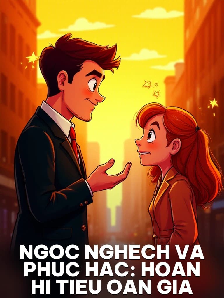 Ngốc Nghếch Và Phúc Hắc: Hoan Hỉ Tiểu Oan Gia - Cover image