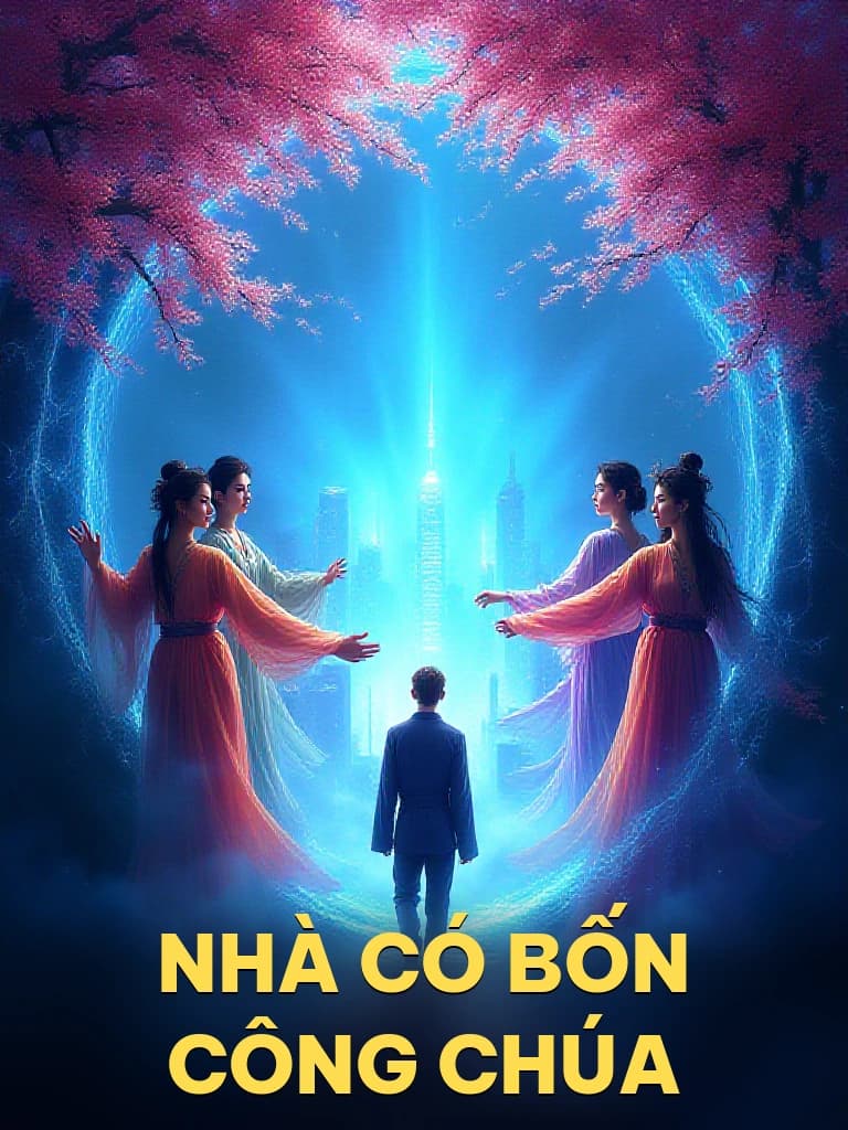 Nhà Có Bốn Công Chúa - Cover image