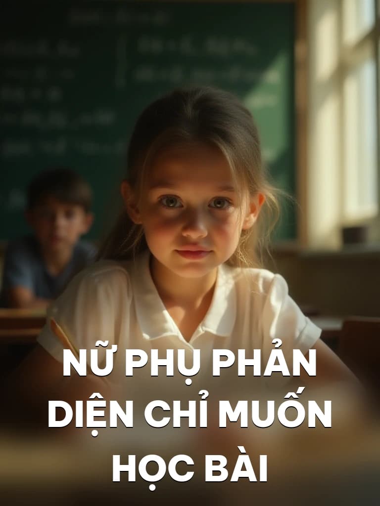 Nữ Phụ Phản Diện Chỉ Muốn Học Bài - Cover image