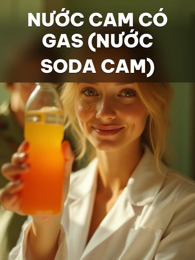 Nước Cam Có Gas (Nước Soda Cam) - Cover image
