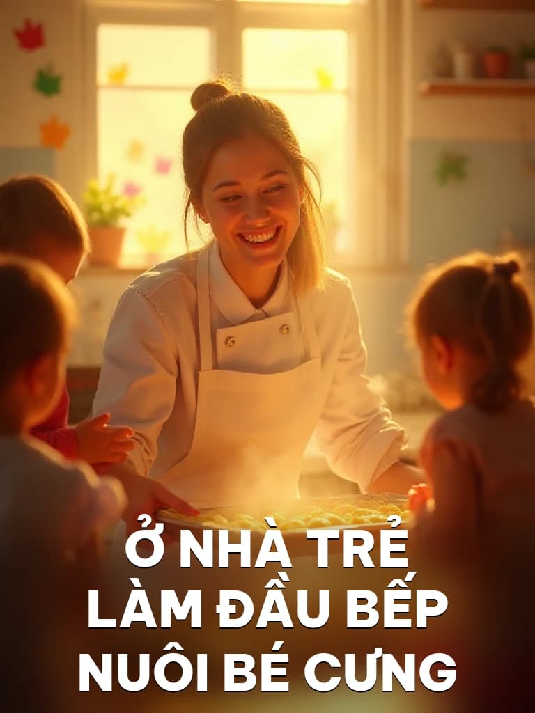 Ở Nhà Trẻ Làm Đầu Bếp Nuôi Bé Cưng - Cover image