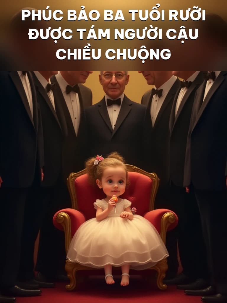 Phúc Bảo Ba Tuổi Rưỡi Được Tám Người Cậu Chiều Chuộng - Cover image