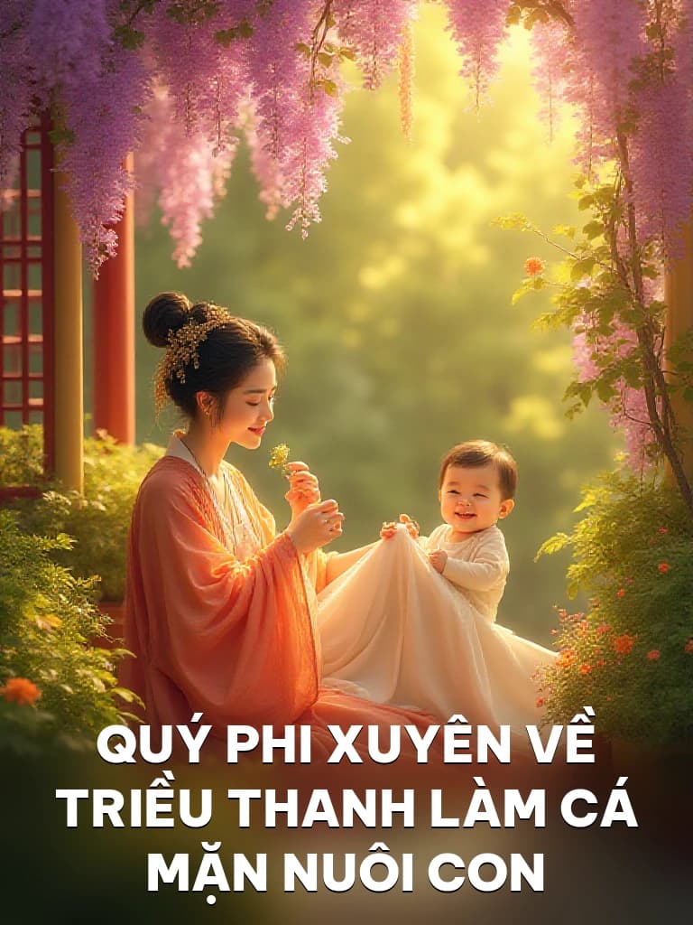 Quý Phi Xuyên Về Triều Thanh Làm Cá Mặn Nuôi Con - Cover image