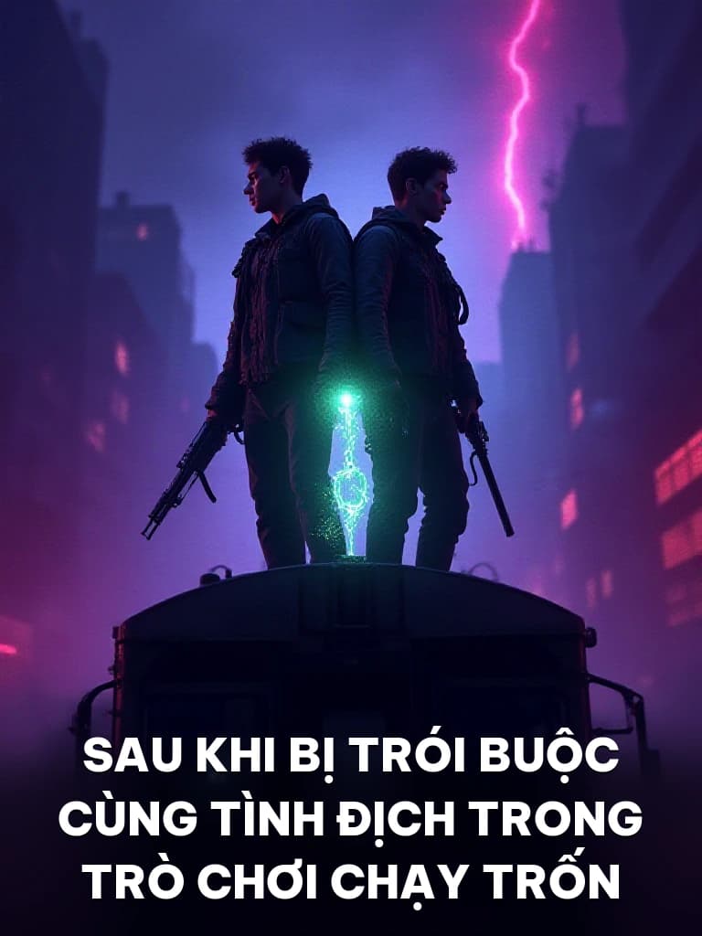 Sau Khi Bị Trói Buộc Cùng Tình Địch Trong Trò Chơi Chạy Trốn - Cover image