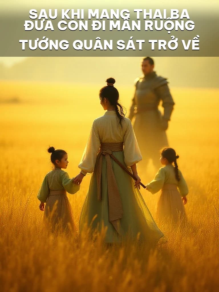 Sau Khi Mang Thai Ba Đứa Con Đi Mần Ruộng Tướng Quân Sát Trở Về - Cover image