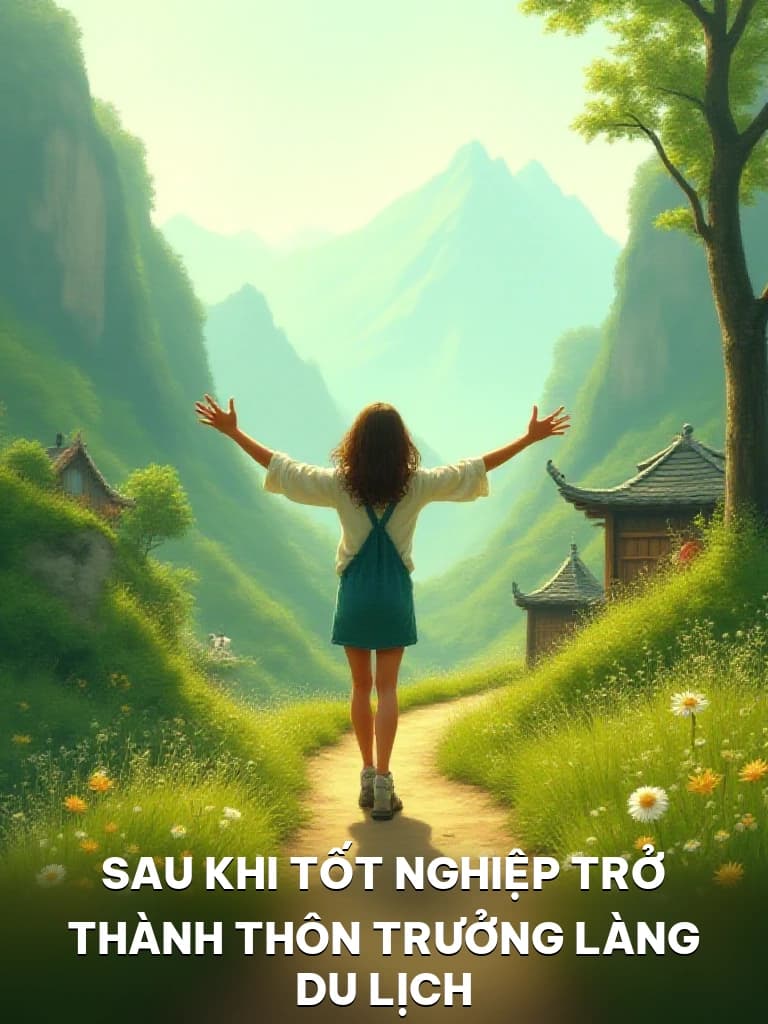 Sau Khi Tốt Nghiệp Trở Thành Thôn Trưởng Làng Du Lịch - Cover image
