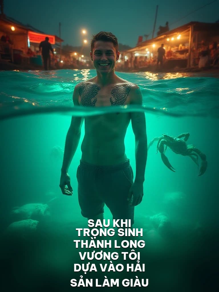 Sau Khi Trọng Sinh Thành Long Vương Tôi Dựa Vào Hải Sản Làm Giàu - Cover image