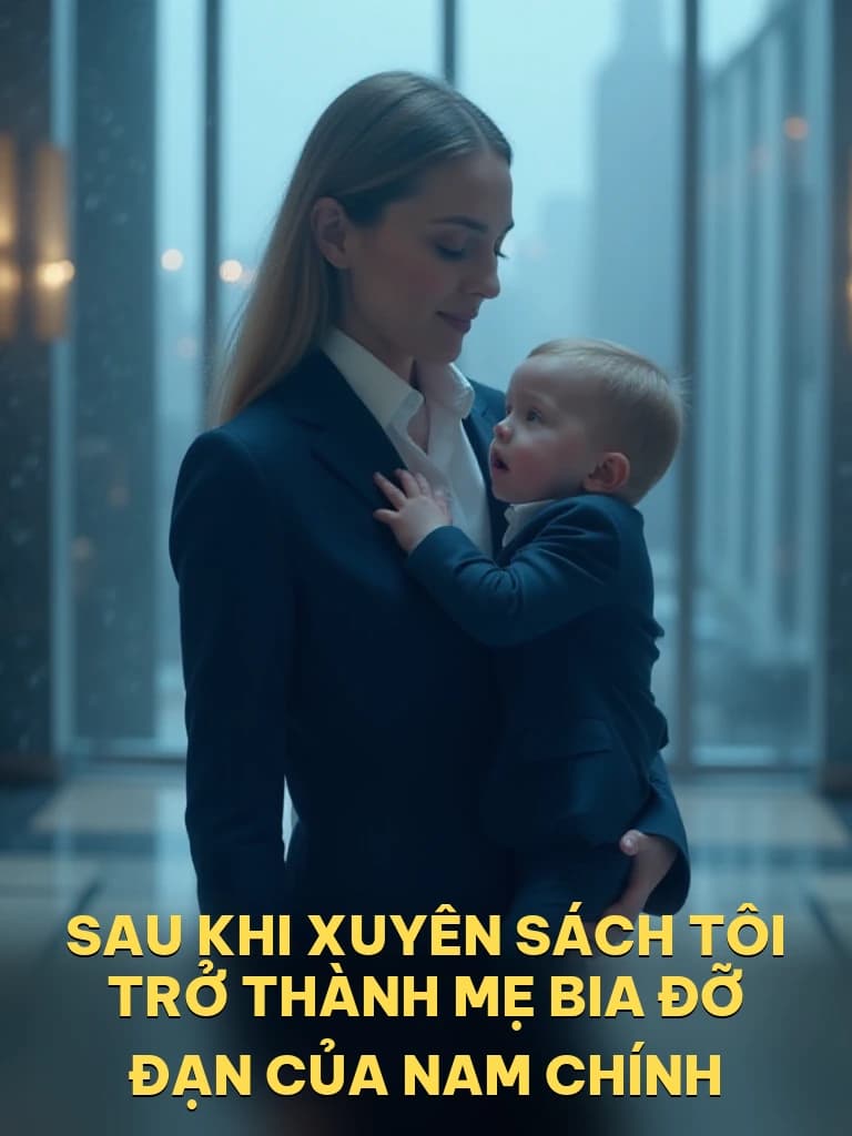 Sau Khi Xuyên Sách Tôi Trở Thành Mẹ Bia Đỡ Đạn Của Nam Chính - Cover image